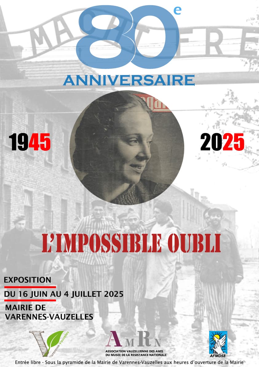Exposition sur les 80 ans de la Libération. L\'impossible oubli.